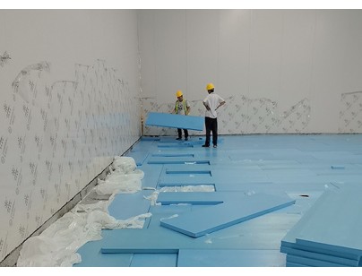 安徽翔威供應鏈14500m3保稅區(qū)冷鏈物流冷庫工程建造案例